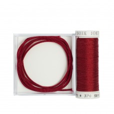 Silk Wrapped Purl #2 with matching 100/3 Couching Thread