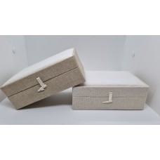 Linen Jewellery Box