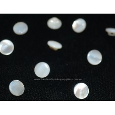 Mother of Pearl Shank Button 6mm (1/4")