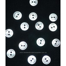 Mothe of Pearl Flat Button 10mm (3/8")