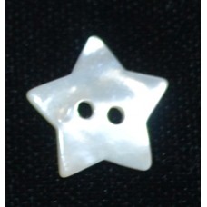 Mother Of Pearl Star Button