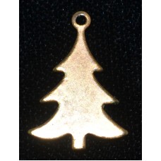 Brass Charms - Christmas Tree