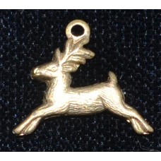 Brass Charms - Reindeer