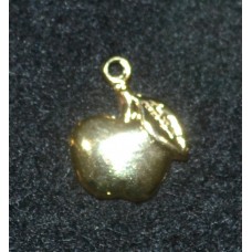 Charm Gold Plated - Apple Miniature