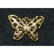Charm Gold Plated - Butterfly #2