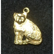 Charm Gold Plated - Cat