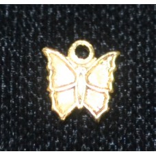 Charm Gold Plated - Butterfly Minitiature 