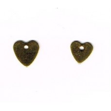 Charm Gold Plated - Heart 6