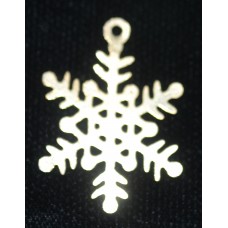 Charm Gold Plated - Christmas Snowflake