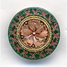 Susan Clarke Originals Czech Glass Button (GL1587)