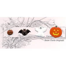Susan Clarke Originals Halloween Buttons (#23)