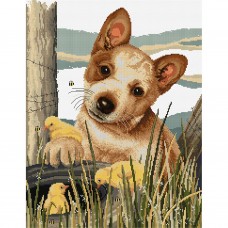 Country Threads Little Red Cattle Dog Kit 