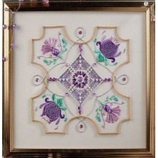 Rajmahal Embroidery Kit Lilac Time