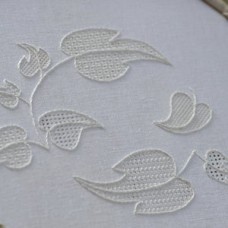 The Art of The Needle Leaves Kit (Whitework, Pulled thread)