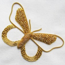 Bluebird Embroidery Company Goldwork Butterfly