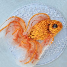 Bluebird Embroidery Company Stumpwork Goldfish