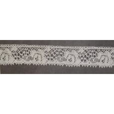 French Lace Edging - 13mm White (L830)