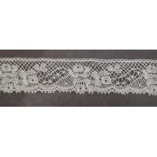 French Lace Edging - 15mm White (L831) 