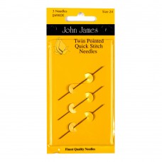 John James Twin Pointed Quick Stitch Tapestry Needles