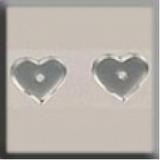 Mill Hill Glass Treasures 12234 to 12236 Heart Flat Very Petite