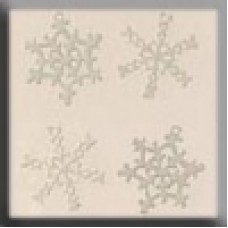 Mill Hill Metal Treasures 15001 White Snowflakes