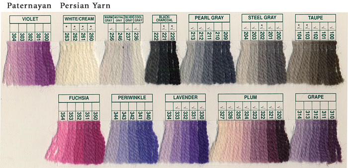 Paternayan Wool 3ply Persian Yarn Needlepoint Crewel 495 Wicker Brown Family 