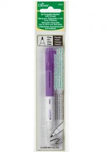 Clover Air Erasable Purple Marker with Eraser (Fine)