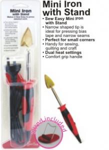Sew Easy Mini Iron with Stand