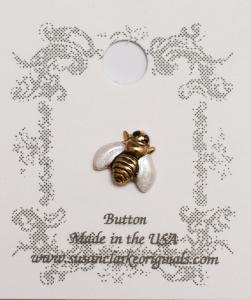 Susan Clarke Originals Bee Button - Small (BE201)