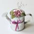 Bluebird Embroidery Company Watering Can Pin Cushion