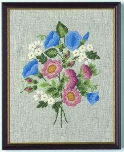 Coleshill Collection Crewel Work Wild Roses