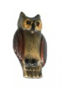 Susan Clarke Originals Owl Button (BE78)