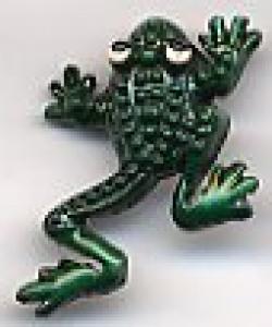 Susan Clarke Originals Jumping Frog Button (BE503)
