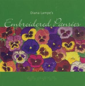 Diane Lampe's Embroidered Pansies